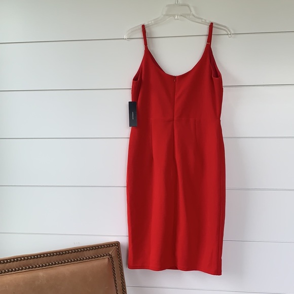 Lulu’s Stunning Red Dress - Picture 6 of 6